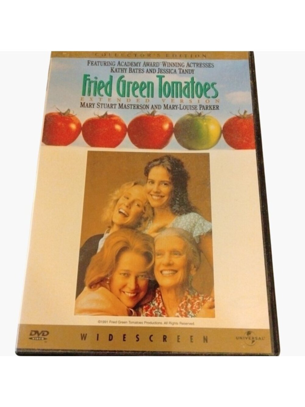 Fried Green Tomatoes DVD Extended Version Kathy Bates Jessica Tandy Collector Ed